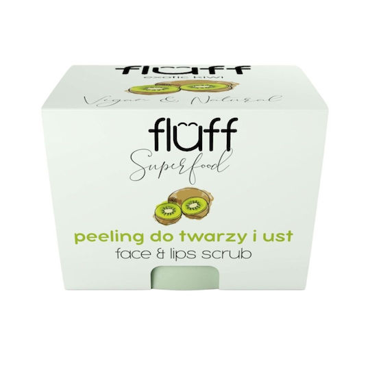 Fluff Gesichtspeeling & -peeling Creme für Lippen Kiwi 80g