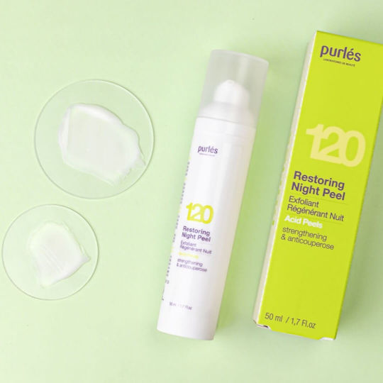 Purles 120 Възстановяващ Нощен Пилинг 50 Ml