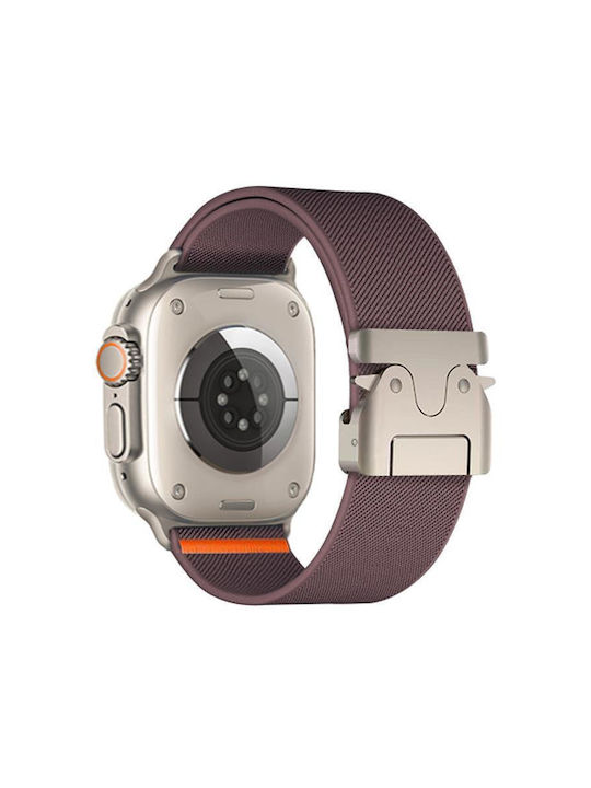 Apple Watch 38 40 41 S10 42mm Xdfind Tragbare Bänder Nylon Elastisch Lila Apple Watch 38 40 41 S10 42mm Xdfind Tragbare Bänder Nylon Elastisch Lila