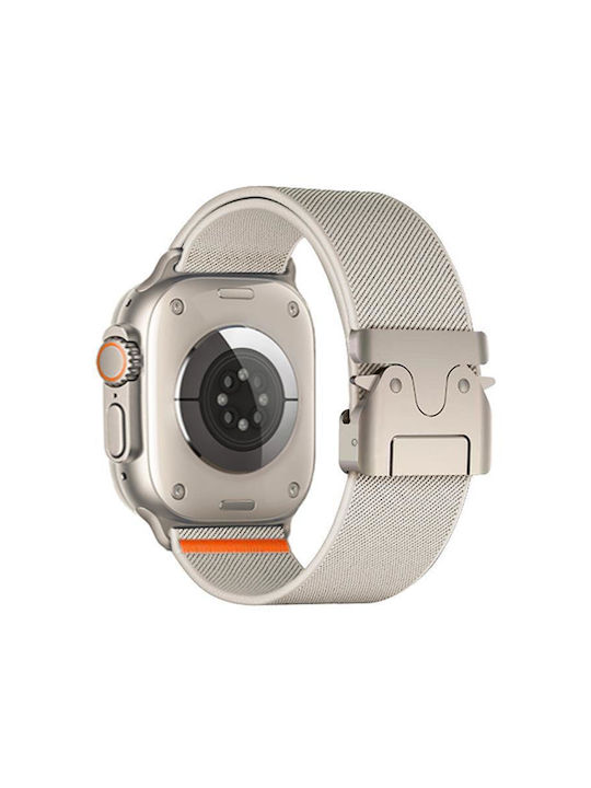 Apple Watch 42 44 45 46 49mm xDfind Tragbare Bänder Elastisches Nylon Starlight Apple Watch 42 44 45 46 49mm xDfind Tragbare Bänder Elastisches Nylon Starlight