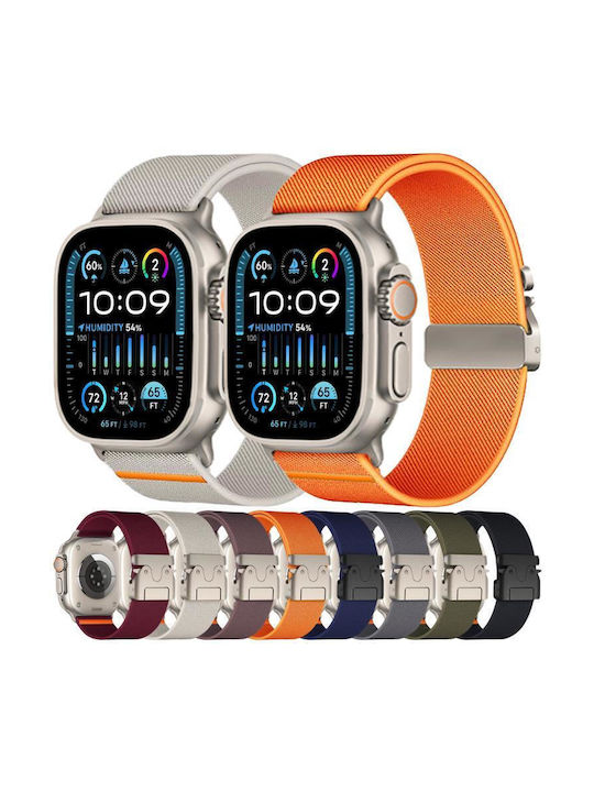 Apple Watch 38 40 41 S10 42mm xDfind Tragbare Bänder Dunkelgrau