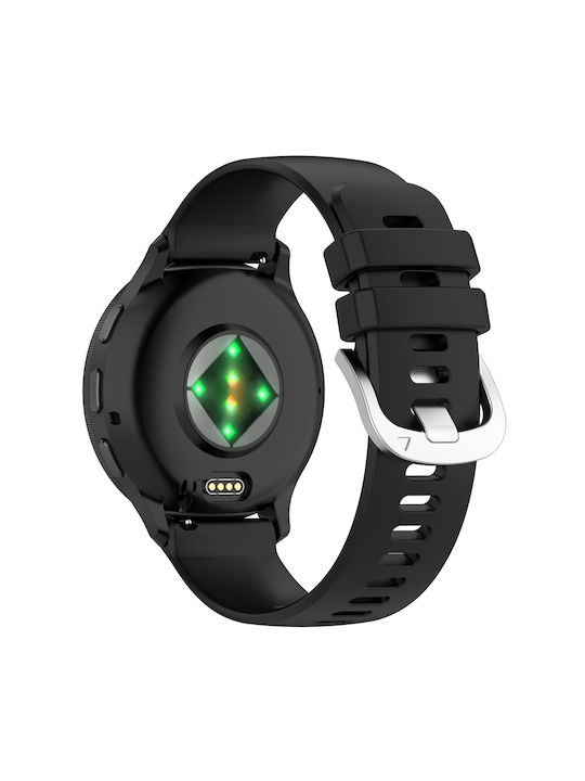 Каишка Garmin Venu 3 Venu 4 45mm 22mm Силиконова Черна