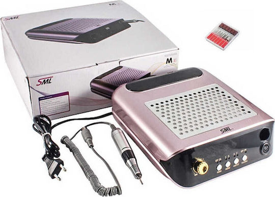SML M2 Nail Drill 68W Pink with 25000 Revolutions per Minute