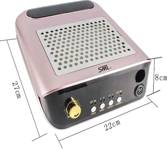 SML M2 Nail Drill 68W Pink with 25000 Revolutions per Minute