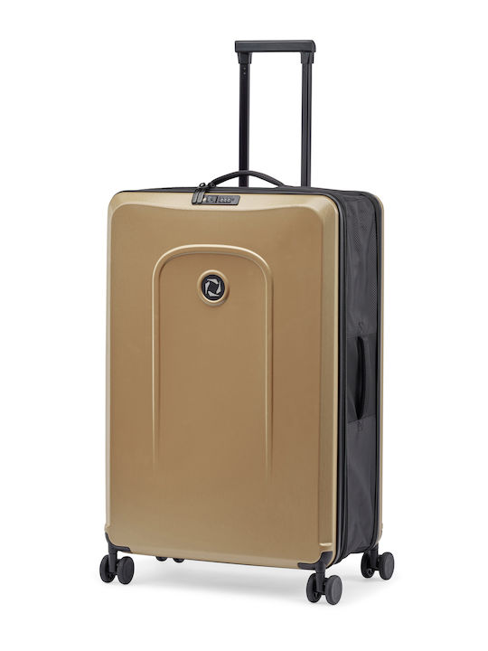 Senz° Βαλίτσα Μεγάλη Champagne Brown