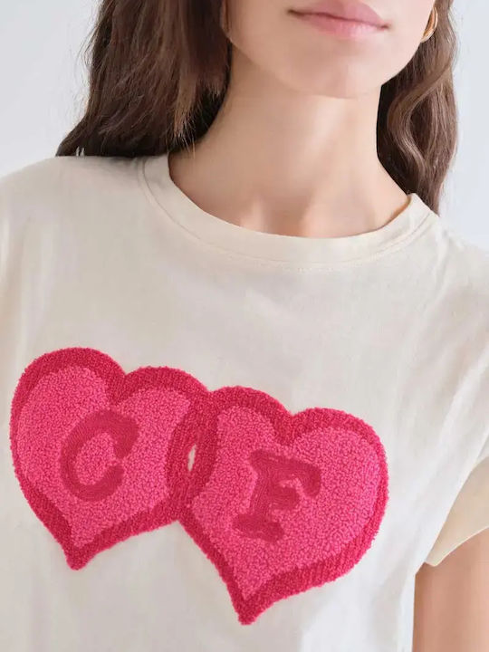 Tricou damă alb