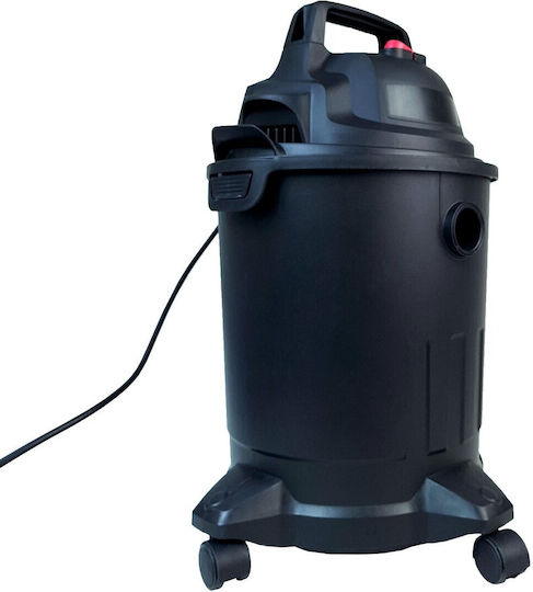 Practyl Wet-Dry Vacuum 1250W with Stainless Steel Drum 15lt