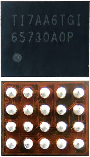 Display Driver Chestnut Controller Ic Iphone 5s 6 6 Plus 6s 6s Plus 7 7 Plus 8 8 Plus Xr U3 U1501 U4000 U3703 Ti 65730a0p 20 Pins 10 Pack