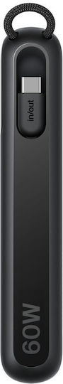 Belkin UltraCharge Power Bank 11000mAh 60W mit 2 USB-C Ausgangsanschlüsse Schwarz