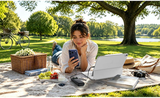 Belkin UltraCharge Power Bank 11000mAh 60W mit 2 USB-C Ausgangsanschlüsse Schwarz