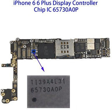 Display Driver Chestnut Controller Ic Iphone 5c 5s 6 6 Plus 6s 6s Plus 7 7 Plus 8 8 Plus Xr U3 U1501 U4000 U3703 Ti 65730a0p 20 Pins