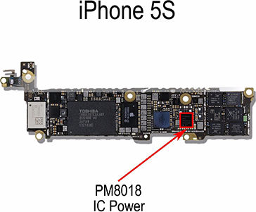Power Management Ic Small Iphone 5c 5s Pm8018 U2_rf