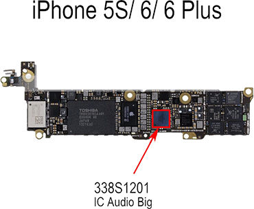 Big Audio Ic Iphone 5s 6 6 Plus U0900 338s1201 121 Pins