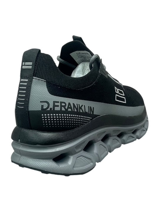 Adidași pentru bărbați Black / Grey AN-03375-1-7