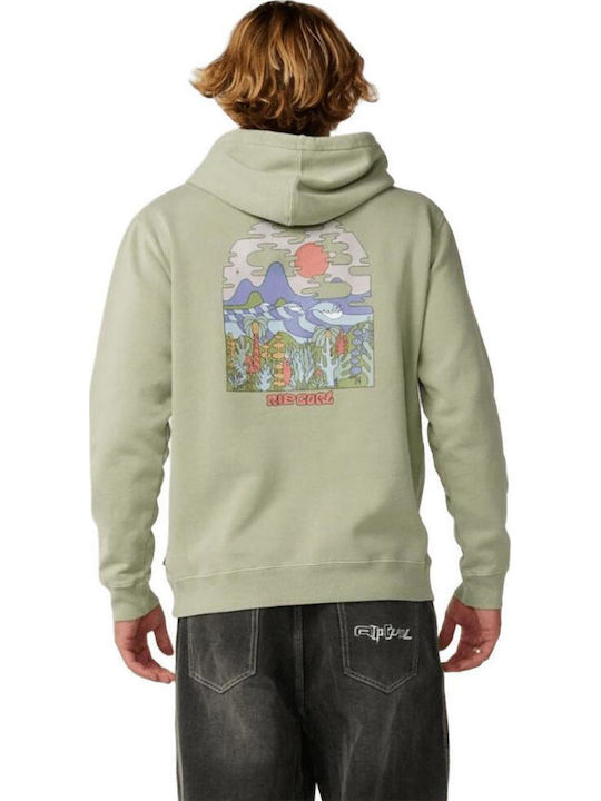 Sweatshirt mit Kapuze Grün