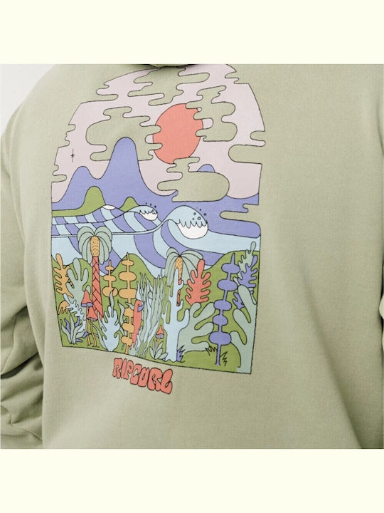 Sweatshirt mit Kapuze Grün