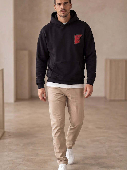 Hooded Black Sweatshirt