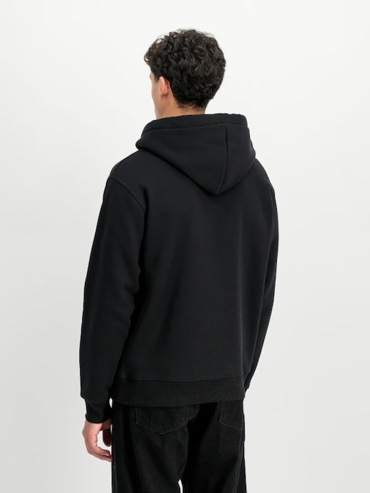 Alpha Hooded Sweatshirt Black