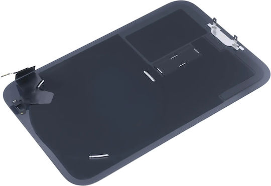 Sticlă Spate Cu Magnet Magsafe Nfc Și Lanternă Flex Iphone 17 Pro Original Argintiu