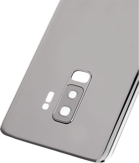 Back Cover Glass Camera Lens Samsung Galaxy S9 Plus No Logo Aftermarket Plus Titanium Gray
