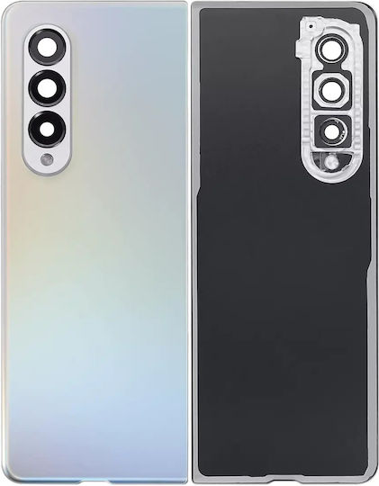 Back Cover Glass Camera Lens Samsung Galaxy Z Fold 3 5g Aftermarket Plus Phantom Silver