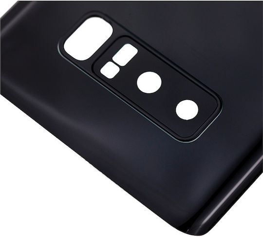 Задно Стъкло Капак Обектив Камера Samsung Galaxy Note 8 Сервизен Комплект Полунощно Черен
