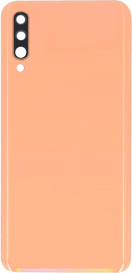 Back Cover Glass Camera Lens Samsung Galaxy A50 A505 2019 Service Pack Orange