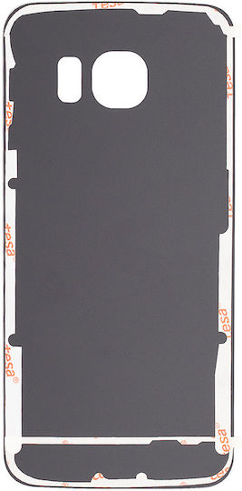 Sticlă Capac Spate Samsung Galaxy S6 Edge Fără Logo Aftermarket Plus Alb