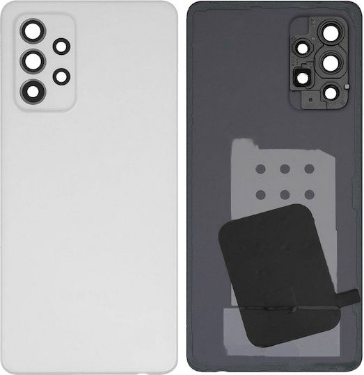 Rückseitiges Glas Kameralinse Samsung Galaxy A52s A528 2021 Service Pack Großartiges Weiß