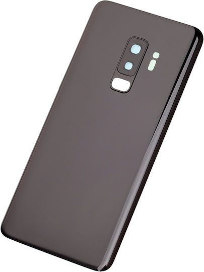 Back Cover Glass Camera Lens Samsung Galaxy S9 Plus Service Pack Midnight Black