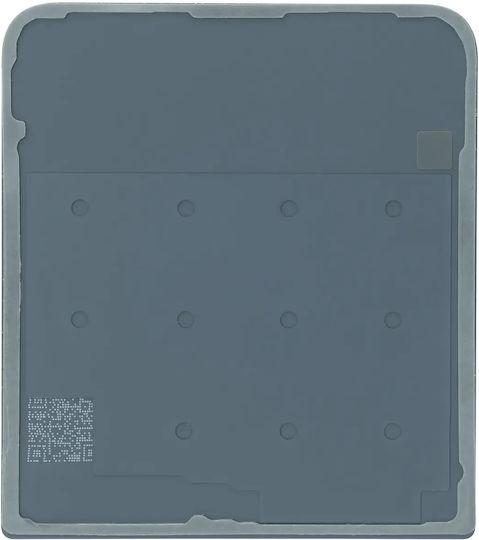Bottom Back Cover Glass Samsung Galaxy Z Flip 3 5g Service Pack White