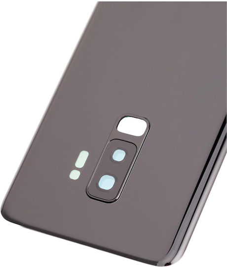 Back Cover Glass Camera Lens Samsung Galaxy S9 Plus Service Pack Midnight Black