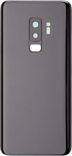 Back Cover Glass Camera Lens Samsung Galaxy S9 Plus Service Pack Midnight Black