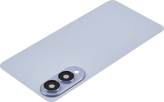 Back Cover Glass Camera Lens Samsung Galaxy S25 Edge No Logo Aftermarket Plus Titanium Icyblue