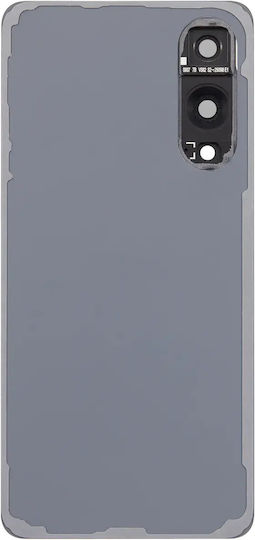 Back Cover Glass Camera Lens Samsung Galaxy S25 Edge No Logo Aftermarket Plus Titanium Icyblue