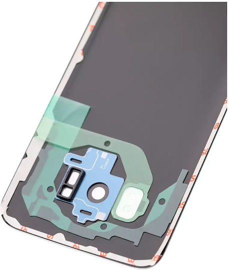 Задно Стъкло Капак Обектив Камера Samsung Galaxy S8 Сервизен Комплект Коралово Синьо