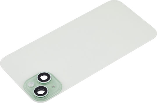Задно Стъкло С Magsafe Магнит И Nfc И Фенер Гъвкав Iphone 15 Plus Без Лого Следпазарен Зелен
