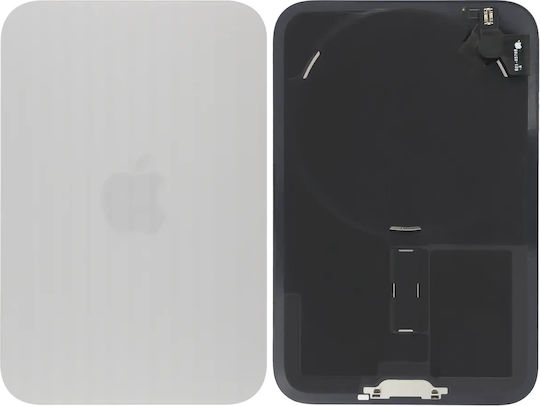 Задно Стъкло С Magsafe Магнит И Nfc iPhone 17 Pro Сервизен Комплект Сребрист