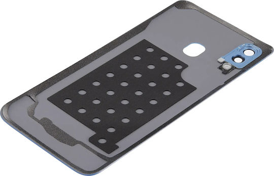 Sticlă Capac Spate Lentilă Cameră Compatibil Samsung Galaxy A40 A405 2019 Aftermarket Plus Albastru