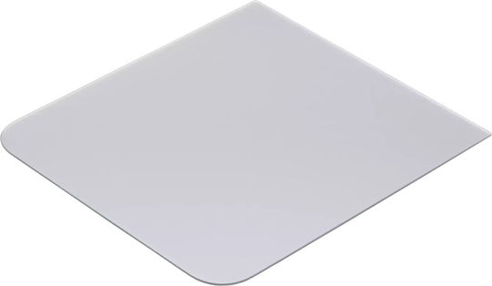 Hintere Abdeckung Glas Samsung Galaxy Z Flip 6 5G Aftermarket Plus Silbergrau Schatten