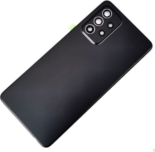 Back Cover Glass Samsung Galaxy A52 5g A526 2021 Aftermarket Plus Awesome Black
