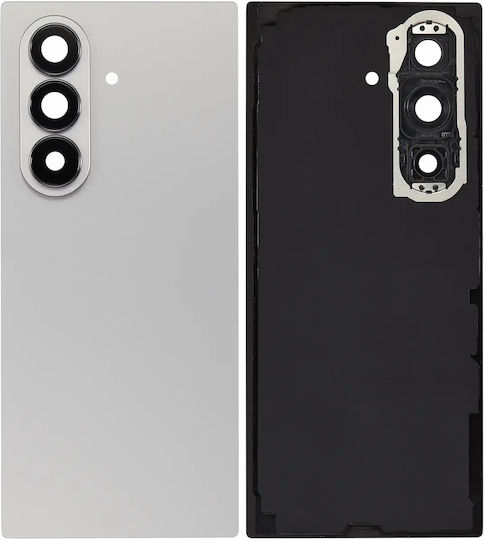 Back Cover Glass Camera Lens Samsung Galaxy Z Fold 7 5g No Logo Aftermarket Plus Silver Shadow