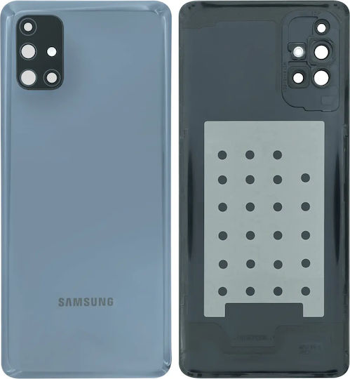 Back Cover Camera Lens Samsung Galaxy M51 M515 2020 Service Pack Black