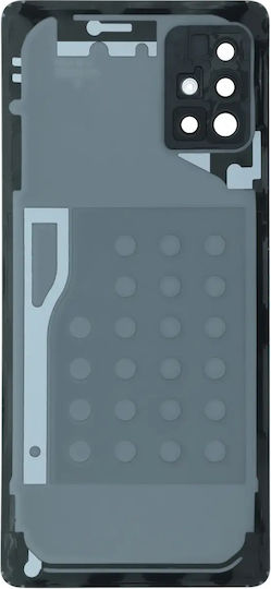 Заден Капак Камера Леща Samsung Galaxy A51 A516 2020 Сервизен Комплект Бял