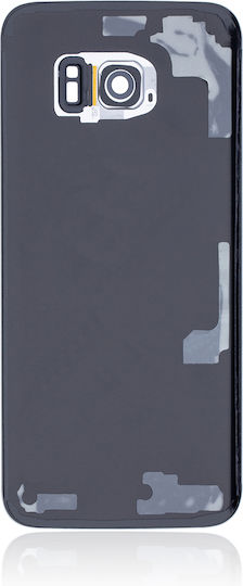 Back Cover Glass Kameraobjektiv Samsung Galaxy S7 Edge Kein Logo Aftermarket Plus Silber