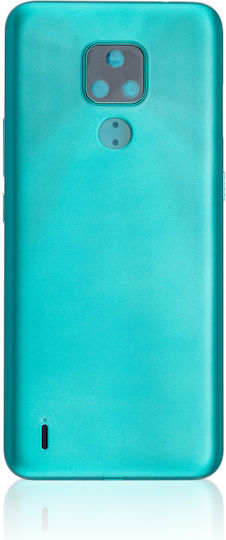Back Cover Glass Motorola Moto E7 Xt2095 2020 Aqua Blue