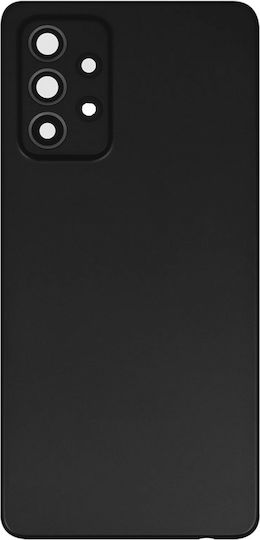 Sticlă Capac Spate Lentilă Cameră Samsung Galaxy A52s A528 2021 Pachet Service Negru Superbe