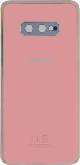 Sticlă Spate Carcase Telefoane Mobile Samsung Galaxy S10e Service Pack Prism Argintiu