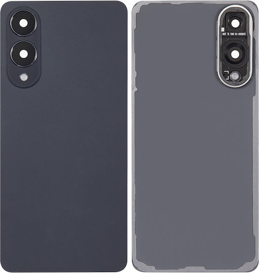 Back Cover Glass Camera Lens Samsung Galaxy S25 Edge No Logo Aftermarket Plus Titanium Jetblack