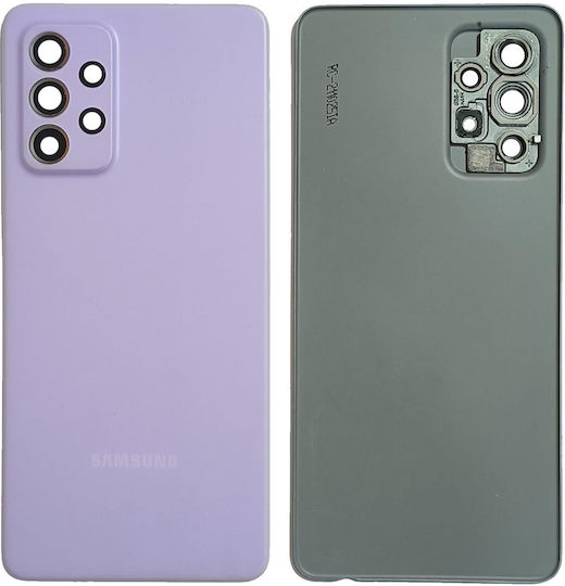 Back Cover Glass Camera Lens Samsung Galaxy A52s A528 2021 Service Pack Awesome Violet